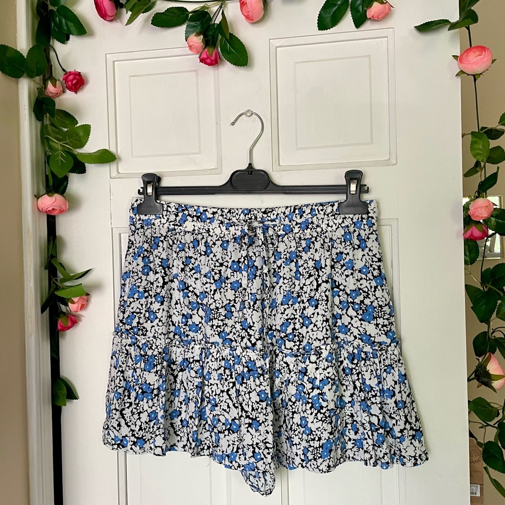 Zara Floral Print Skort